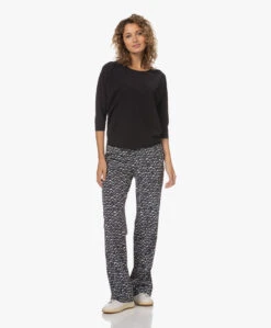 Japantky Nariko Light Travel Jersey T-Shirt - Diepzwart -Mode Kleding 230210 712d1273 4476 491e b87d c0a565aeb006