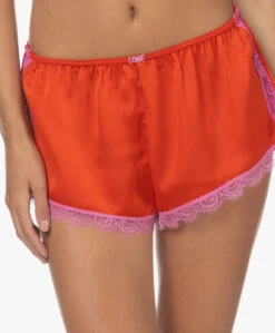 Love Stories Apollo Satijnen Shorts Met Kant - Rood -Mode Kleding 230210 81293b45 a0c3 4e75 9dd7 0a208c329886