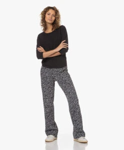 Japantky Nariko Light Travel Jersey T-Shirt - Diepzwart -Mode Kleding 230210 95c5a25a af1c 4cbd bfec 14927234709a