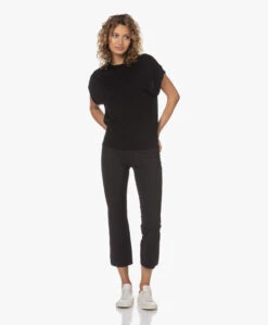 Sibin/Linnebjerg Ines Viscosemix Trui Met Kapmouwen - Zwart -Mode Kleding 230210 a4636d68 f02f 4d34 a0e5 2e8440a9c06f