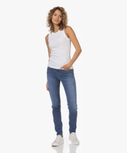 Closed Lizzy Super Stretch Denim Skinny Jeans - Middenblauw -Mode Kleding 230210 ac674f6c 5142 4007 9c2b f80ba265fb21