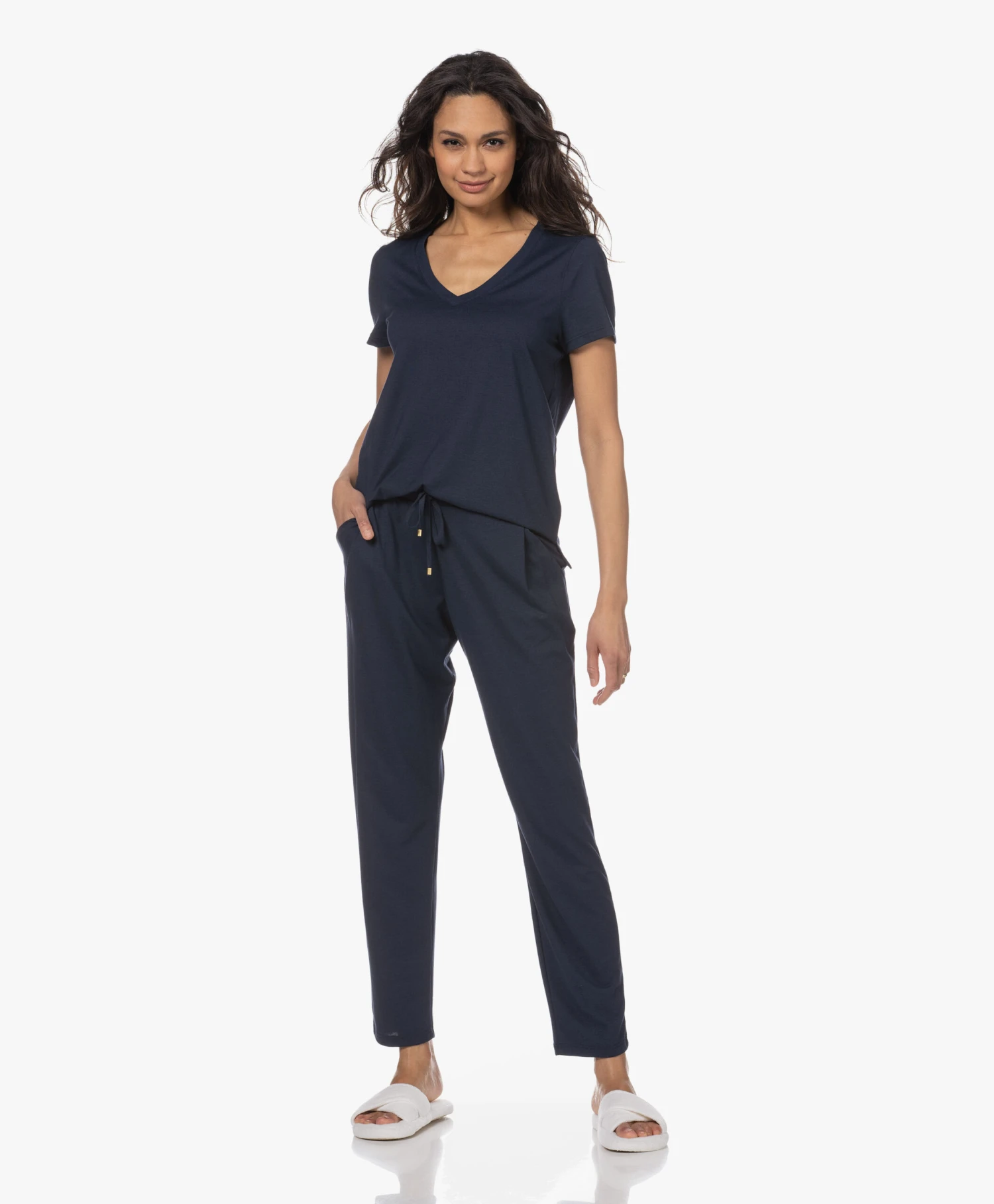 Skin Kyoto Katoenen Terry Slippers - Wit 13 Skin Kyoto Katoenen Terry Slippers - Wit - Afbeelding 13