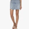Agolde Criss Cross Denim Mini Rok - Symbol