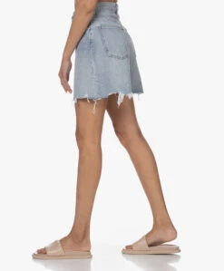 Agolde Criss Cross Denim Mini Rok - Symbol -Mode Kleding 230216 6cb6236c 989c 4256 9ee5 d180804efd2c