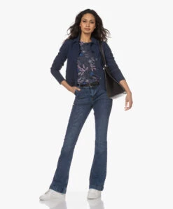 By-Bar Leila Flared Jeans - Middenblauw -Mode Kleding 230221 8467528c 35de 4f4d 8d42 d2e4d69ae6da
