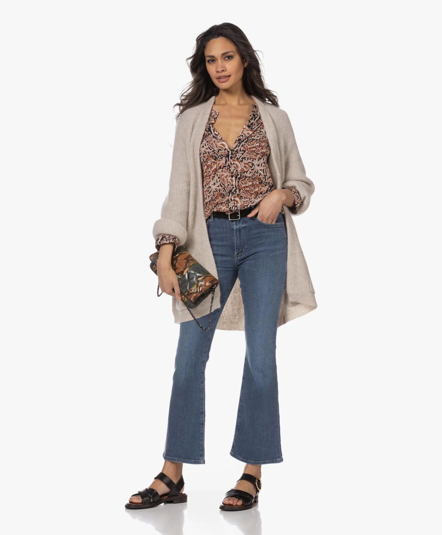 Citizens Of Humanity Lilah Kick Flare Stretch Jeans - Lawless 2 Citizens Of Humanity Lilah Kick Flare Stretch Jeans - Lawless - Afbeelding 2