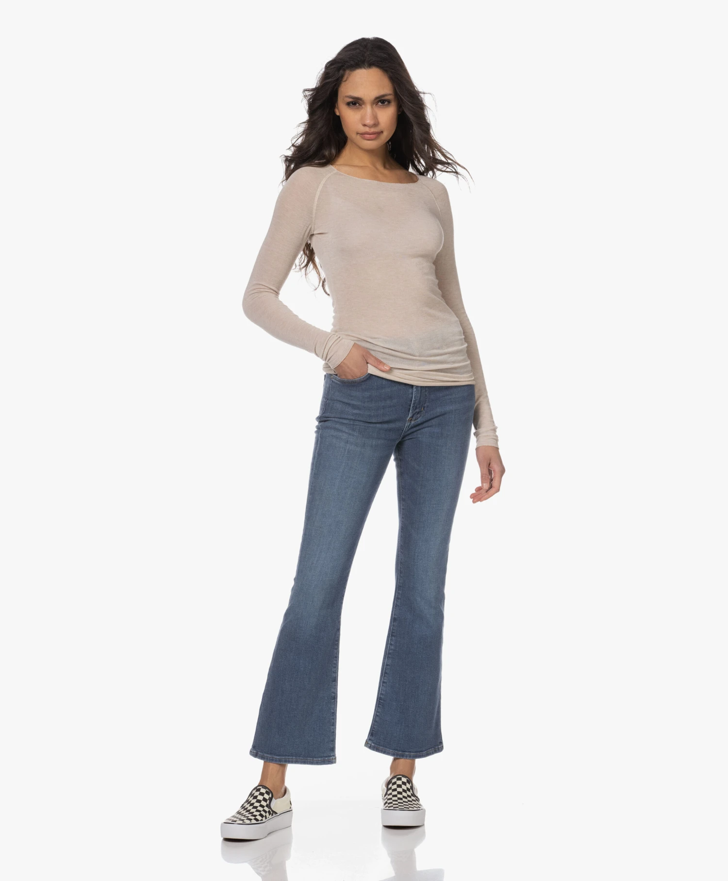 Citizens Of Humanity Lilah Kick Flare Stretch Jeans - Lawless 13 Citizens Of Humanity Lilah Kick Flare Stretch Jeans - Lawless - Afbeelding 13