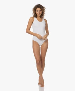 Spanx® Suit Yourself Mouwloze Scoop Neck Bodysuit - Wit -Mode Kleding 230301 5c92c53e 6581 4488 82f5 413119999291