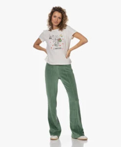 Re/Done Classic L'Amour Snoopy Print T-Shirt - Vintage White -Mode Kleding 230301 791c2f83 55b0 484a b770 25ffdb57418e