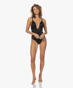 Spanx® Suit Your Fancy Plunge String Bodysuit Met Lage Rug - Zwart -Mode Kleding 230301 9f627674 456e 4efa 8890 ade1327951f9