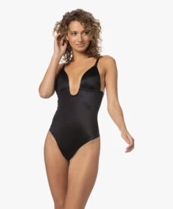 Spanx® Suit Your Fancy Plunge String Bodysuit Met Lage Rug - Zwart -Mode Kleding 230301 a77fd30f 8d9a 42be 897f 4a98264f9654