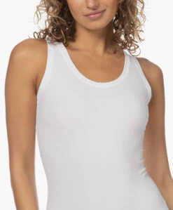 Spanx® Suit Yourself Mouwloze Scoop Neck Bodysuit - Wit -Mode Kleding 230301 e56e7cb1 e2fe 462b adc8 33a1ac52ea75