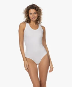 Spanx® Suit Yourself Mouwloze Scoop Neck Bodysuit - Wit -Mode Kleding 230301 ef4db117 d9d6 4730 a5ff 66523f1e333b
