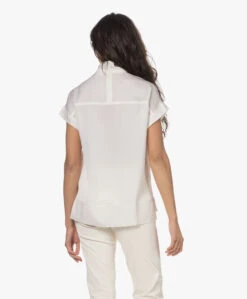 By Malene Birger Candillon Zijden Blousetop - Soft White -Mode Kleding 230302 87e0514b 93ea 4756 840b 50351f996c7e