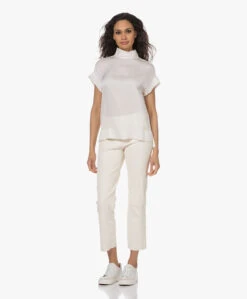 By Malene Birger Candillon Zijden Blousetop - Soft White -Mode Kleding 230302 f52367dc 42d8 495f 8810 dff227cedc4e