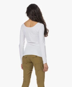 Japantky Tiyo Reversible Jersey Longsleeve - Wit 16 Japantky Tiyo Reversible Jersey Longsleeve - Wit -Mode Kleding 230303 019f72ca 8be0 4649 8e03 2946051e4e5c