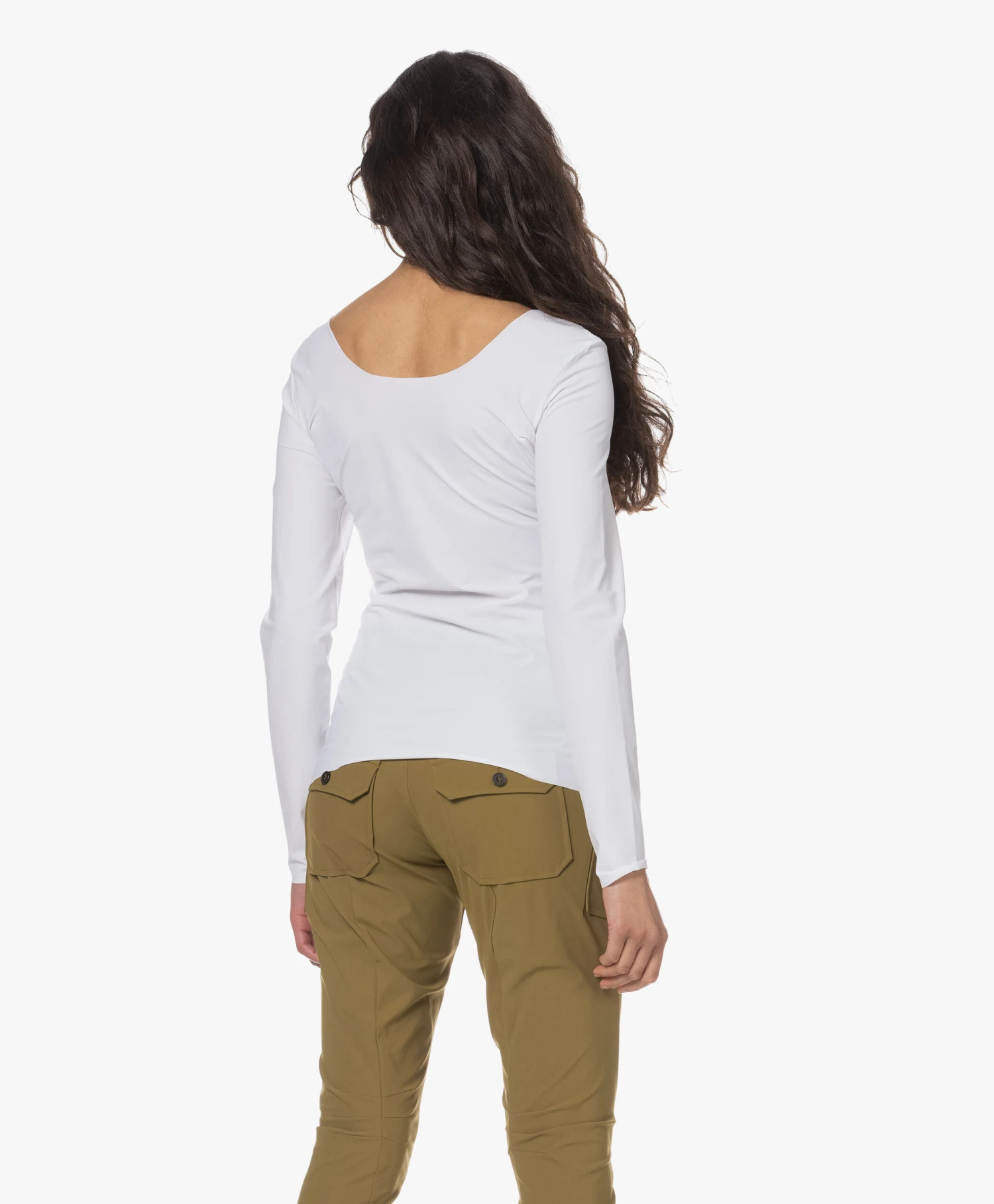 Japantky Tiyo Reversible Jersey Longsleeve - Wit 4 Japantky Tiyo Reversible Jersey Longsleeve - Wit - Afbeelding 4