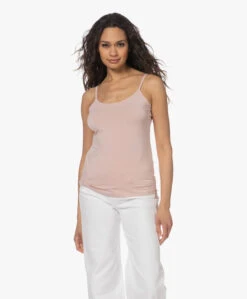 Plein Publique La Foix Bamboe Jersey Spahgettitop - Rose -Mode Kleding 230303 866402cd be73 431f a879 c4b0020f1d49