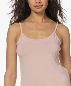 Plein Publique La Foix Bamboe Jersey Spahgettitop - Rose -Mode Kleding 230303 c2a34d38 0545 4901 b875 d44dc631de5d