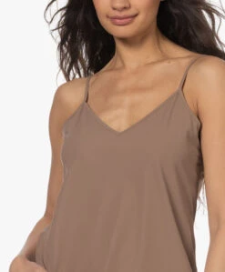 Japantky Tanka Travel Jersey Spaghetti Top - Nougat -Mode Kleding 230308 52524496 4026 4c84 be83 6dacfd879041