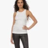 By Malene Birger Amani Rib Tanktop - Soft White
