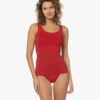 Hanro Touch Feeling Tanktop - Garnet Red