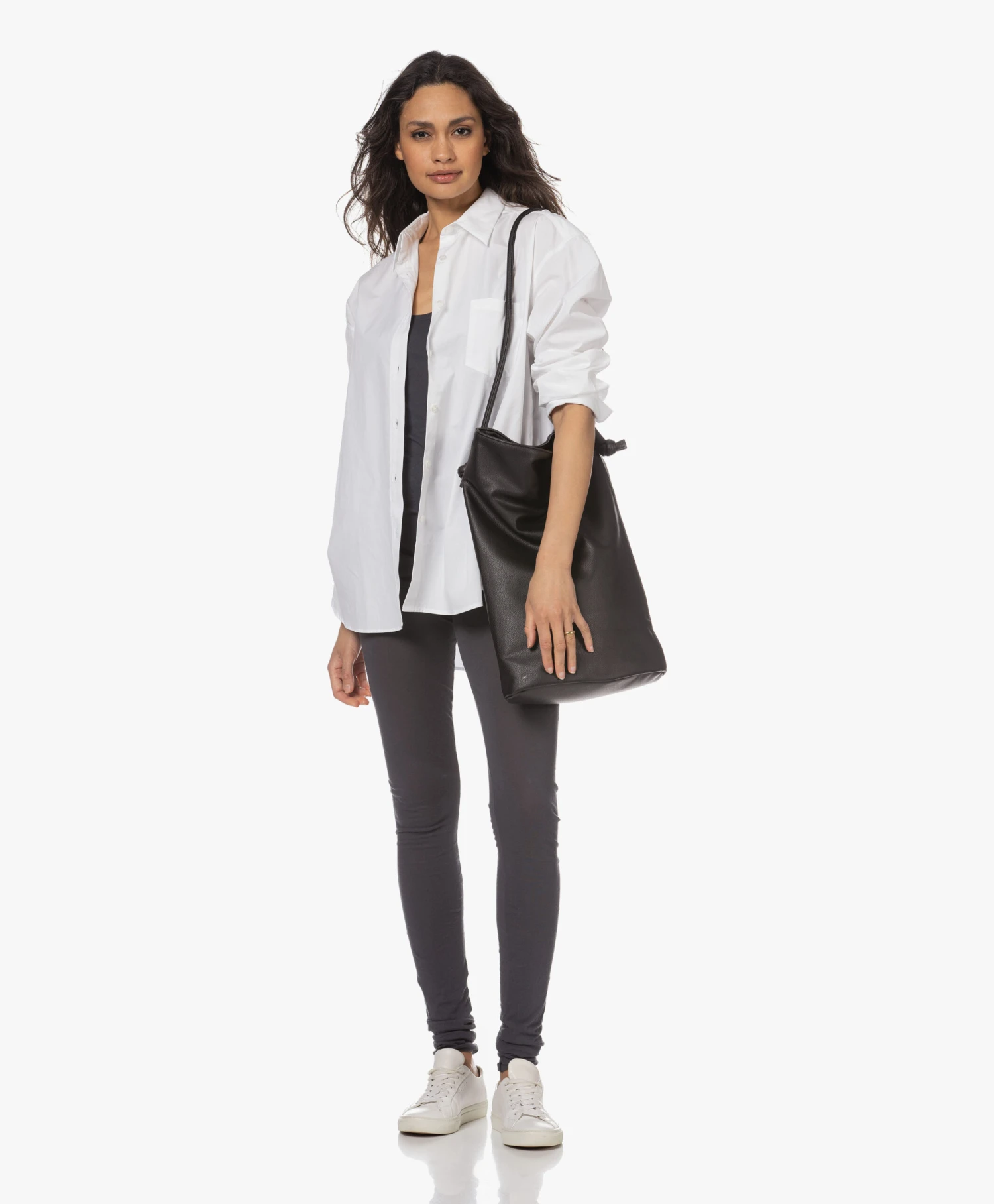 Humanoid Haro Extra-Fijne Jersey Legging - Graphite 2 Humanoid Haro Extra-Fijne Jersey Legging - Graphite - Afbeelding 2