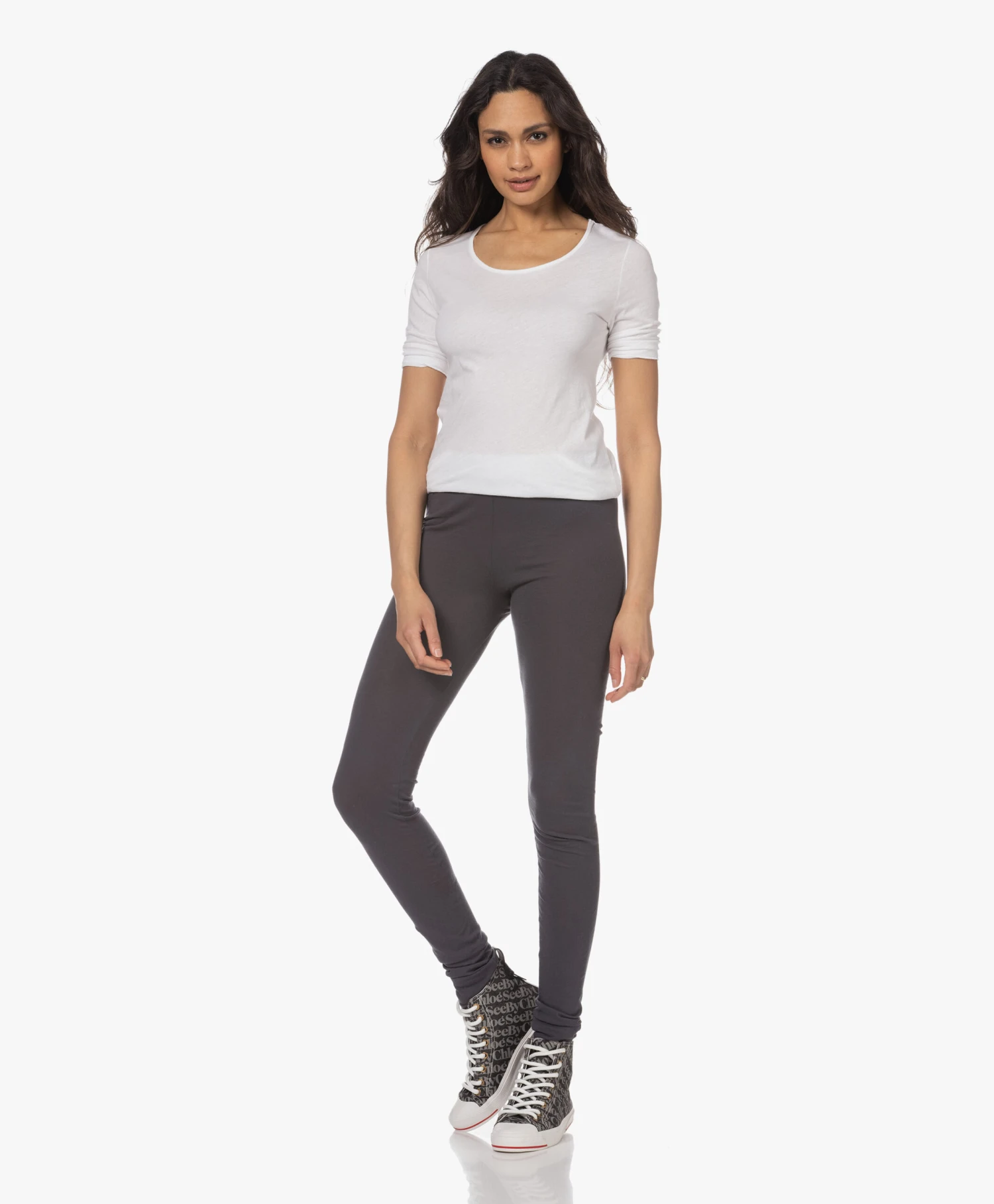 Humanoid Haro Extra-Fijne Jersey Legging - Graphite 6 Humanoid Haro Extra-Fijne Jersey Legging - Graphite - Afbeelding 6