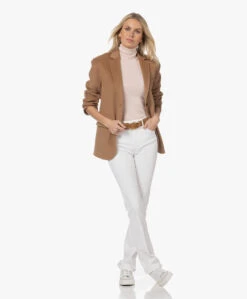 Frame Le Mini Boot Stretch Jeans - Wit -Mode Kleding 230315 916a4b55 0a76 402b bde5 e4d58bd93811