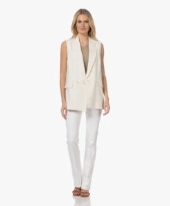 Frame Le Mini Boot Stretch Jeans - Wit -Mode Kleding 230315 db192acb e64a 49b5 a1f2 794965622af5