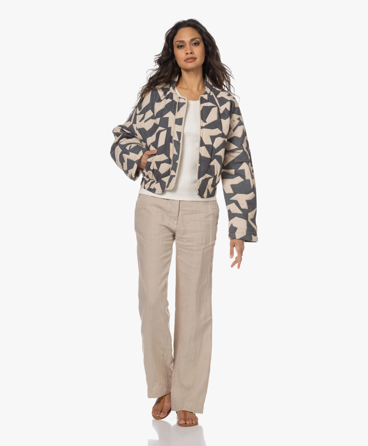 K. Jacques St. Tropez Buffon Leren Sandalen - Naturel 2 K. Jacques St. Tropez Buffon Leren Sandalen - Naturel - Afbeelding 2