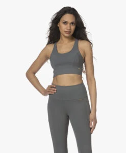 Deblon Sports Michelle Cropped Bh Top - Gray -Mode Kleding 230321 57f358a0 ef18 4ea1 88d6 3b445ff0b0d6