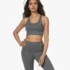Deblon Sports Michelle Cropped Bh Top - Gray