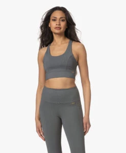 Deblon Sports Michelle Cropped Bh Top - Gray -Mode Kleding 230321 669d87ec 8be8 41b8 9cdb ece60911f0bf