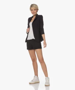 Japantky Yuuka Getailleerde Travel Jersey Blazer - Diepzwart -Mode Kleding 230322 945ba3ea 55ad 4a6b 9a56 115db2ac95c1