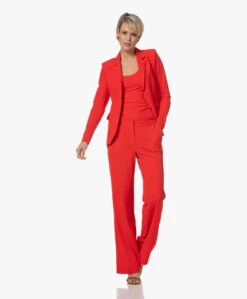 Japantky Danno Travel Jersey Blazer - Rood -Mode Kleding 230322 da32a60d 5a7f 4743 8ec4 660e08d59d4b