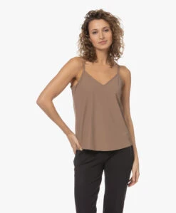 Japantky Tanka Travel Jersey Spaghetti Top - Nougat -Mode Kleding 230329 062b2c44 66c8 4f77 b82e 924ec1181993