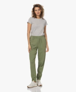 Closed Katoenen Basis T-Shirt - Lichtgrijs Mêlee -Mode Kleding 230329 ec526c94 e53a 46b4 98d7 f4aae292416c