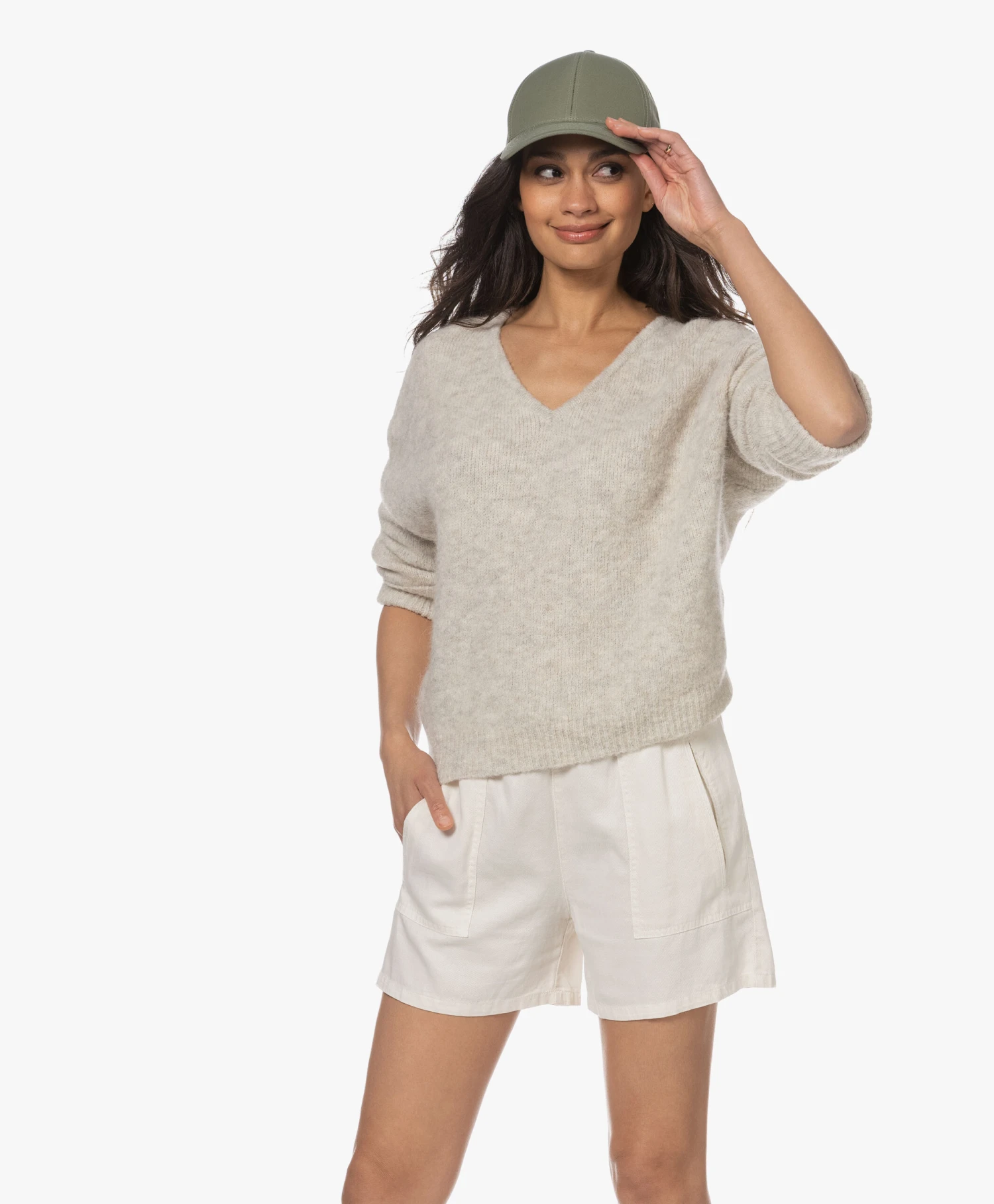 Varsity Headwear Katoenen Pet - Sage Green 5 Varsity Headwear Katoenen Pet - Sage Green - Afbeelding 5