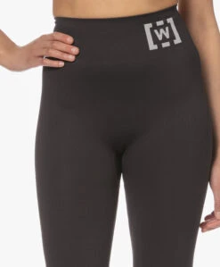Wolford Rib Jersey Logo Sportlegging - Zwart -Mode Kleding 230404 1e7d81c9 674a 4274 927e 99b558a2aac0