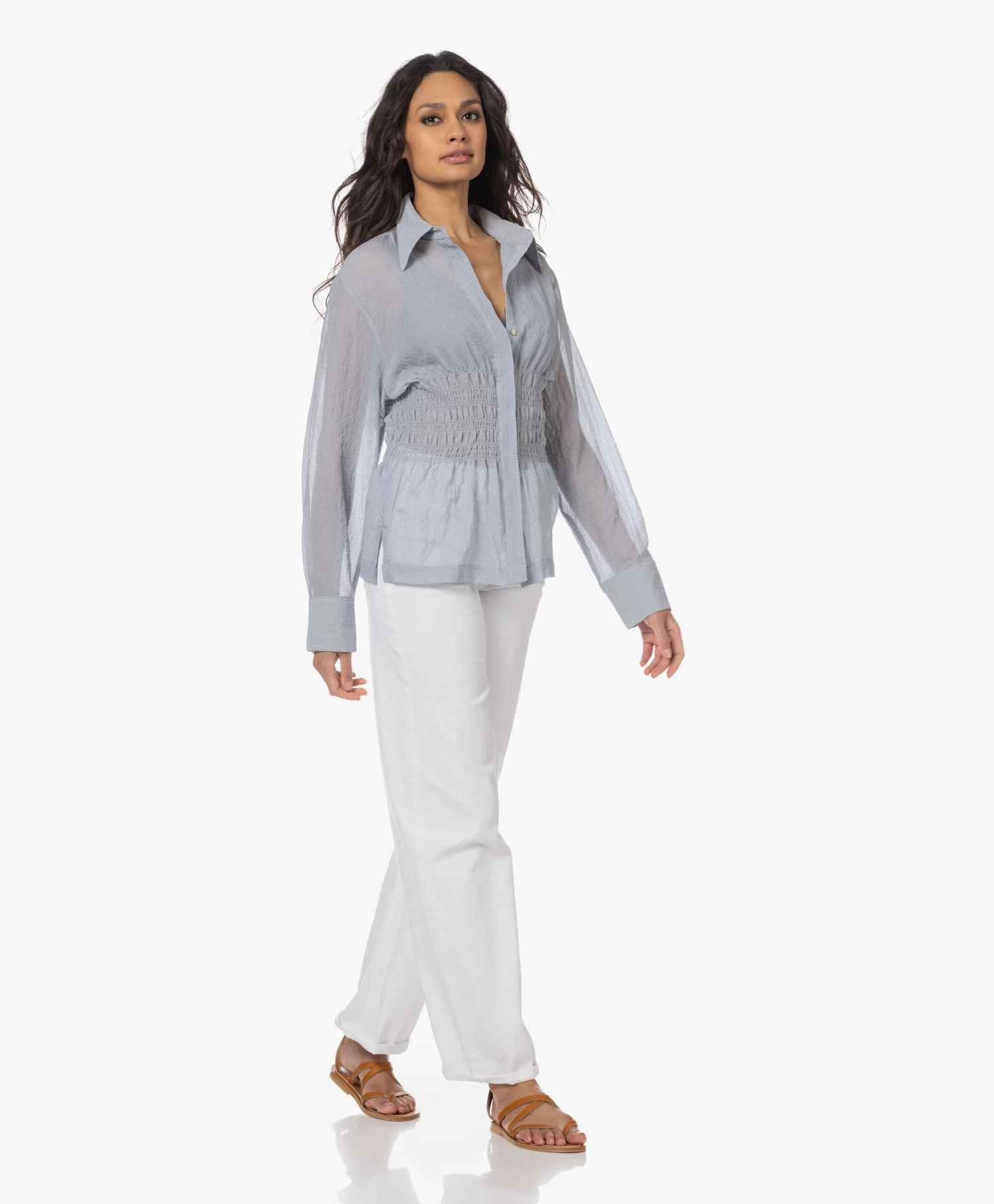 K. Jacques St. Tropez Epicure Leren Sandalen - Naturel 10 K. Jacques St. Tropez Epicure Leren Sandalen - Naturel - Afbeelding 10