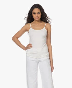 Plein Publique La Foix Bamboe Jersey Spahgettitop - Ivoor -Mode Kleding 230404 7c9a33a0 7dd0 4450 9f08 827816e47ab4