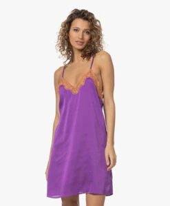 Love Stories Willow Satijnen Slip Dress - Paars -Mode Kleding 230405 149eadc9 6753 4bf3 840e 949f2ab1877d