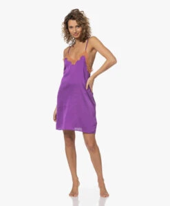 Love Stories Willow Satijnen Slip Dress - Paars -Mode Kleding 230405 39da95a4 9b13 426a ba8e 951dcf2ec69d