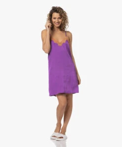 Love Stories Willow Satijnen Slip Dress - Paars -Mode Kleding 230405 50131af6 1b59 4194 ac9c c37814b25f4b