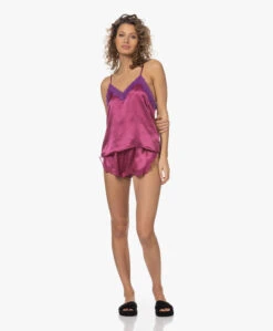 Love Stories Millie Zijden Camisole Met Kant - Berry -Mode Kleding 230405 7afd4084 c5f1 45bc a415 03b3d76e5059