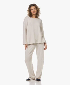 Hanro Katoenmix Gebreide Sweatpants - Pumice -Mode Kleding 230405 7f62b8ca 6cd4 4cc6 bb93 47b2578b7868