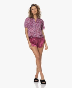 Love Stories Mae Zijden Shorts Met Volants - Berry -Mode Kleding 230405 8c3b77cc 65f8 4594 9495 21ecba81a8db