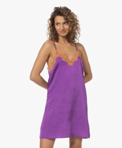Love Stories Willow Satijnen Slip Dress - Paars -Mode Kleding 230405 95453c2a e884 46a7 8d50 dfcd25646cc2