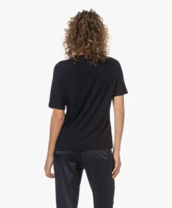 Majestic Filatures Superwashed Soft Touch V-Hals T-Shirt - Marine -Mode Kleding 230405 a9107644 d92d 4b5f 80f2 bd52f35b6365